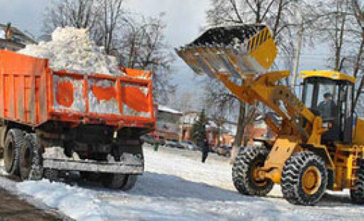 Заказать вывоз снега с частного объекта